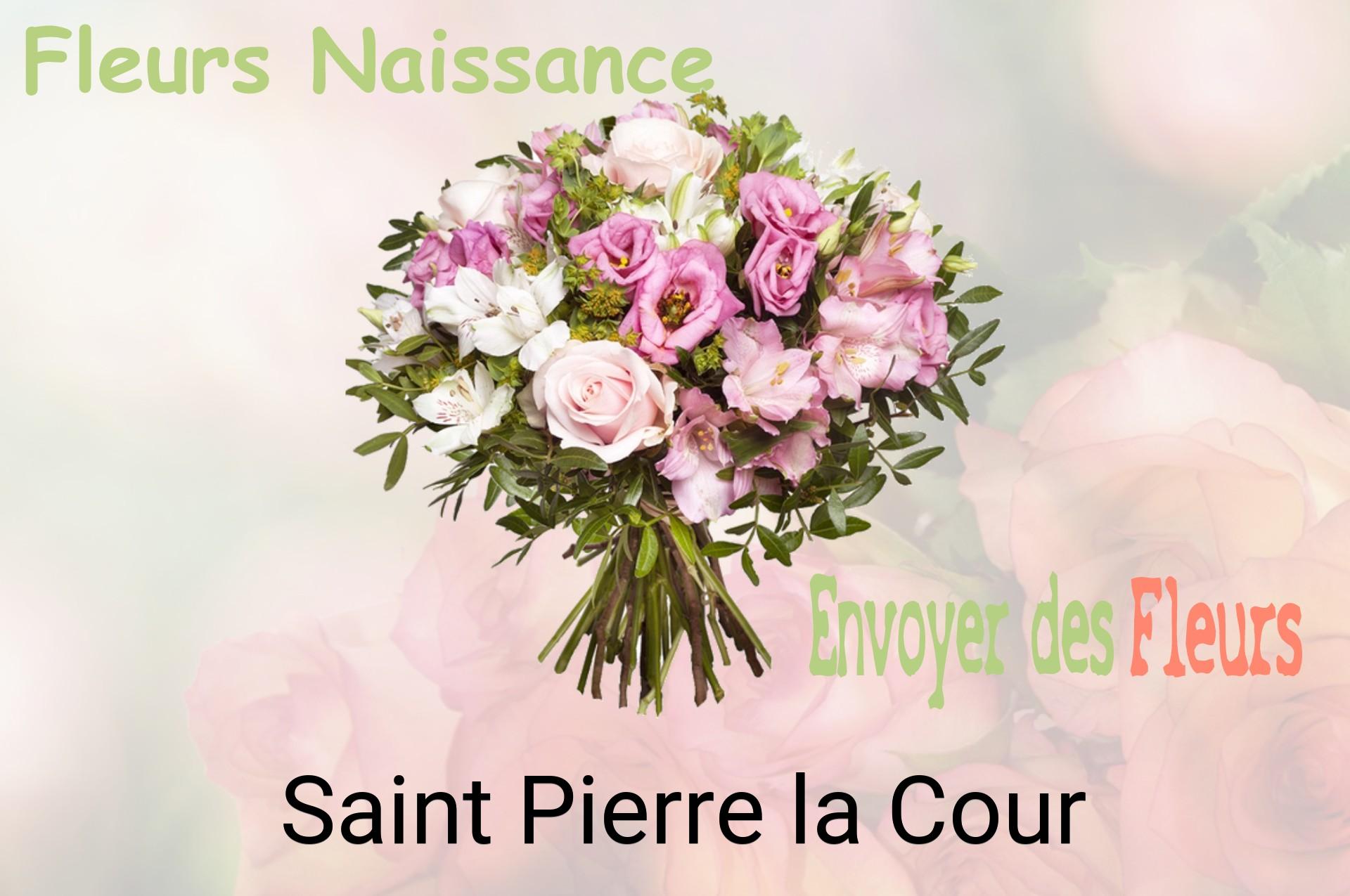 Bouquet de fleurs de naissance livré à Saint-Pierre-la-Cour