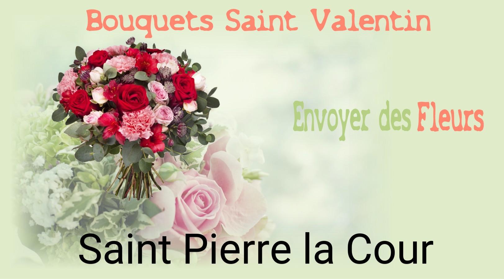 Roses de Saint-Valentin livrées à Saint-Pierre-la-Cour